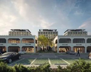 Moderne kantoorruimte met parkeergelegenheid aan de Jan van Krimpenweg 1-5.
